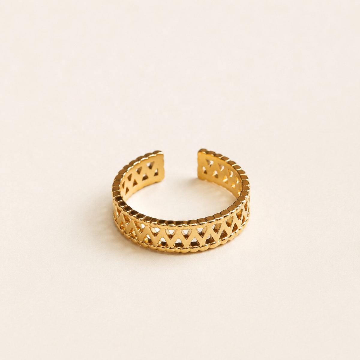 Anel Lace Dourado