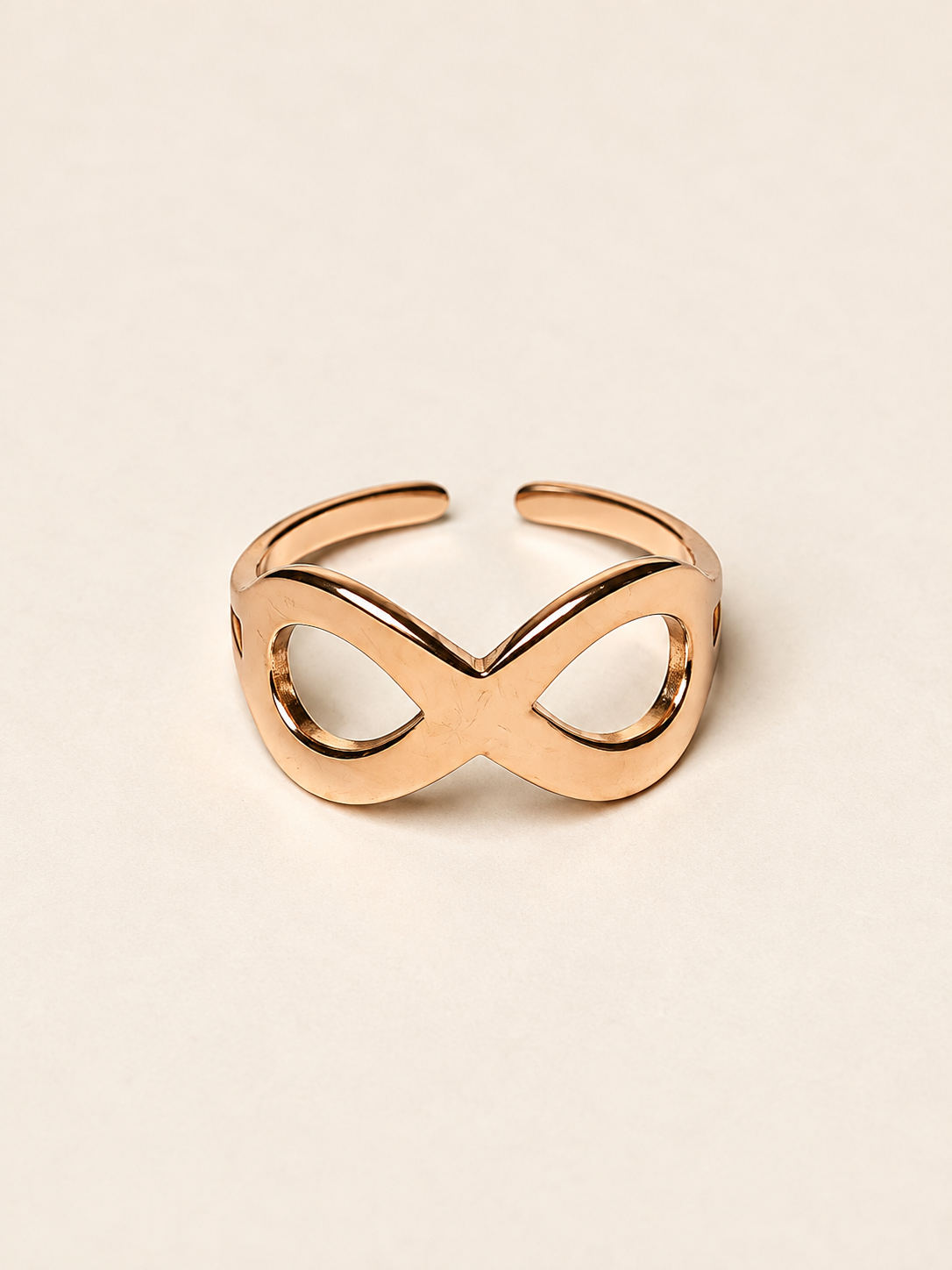 Anel Infinito Rosé