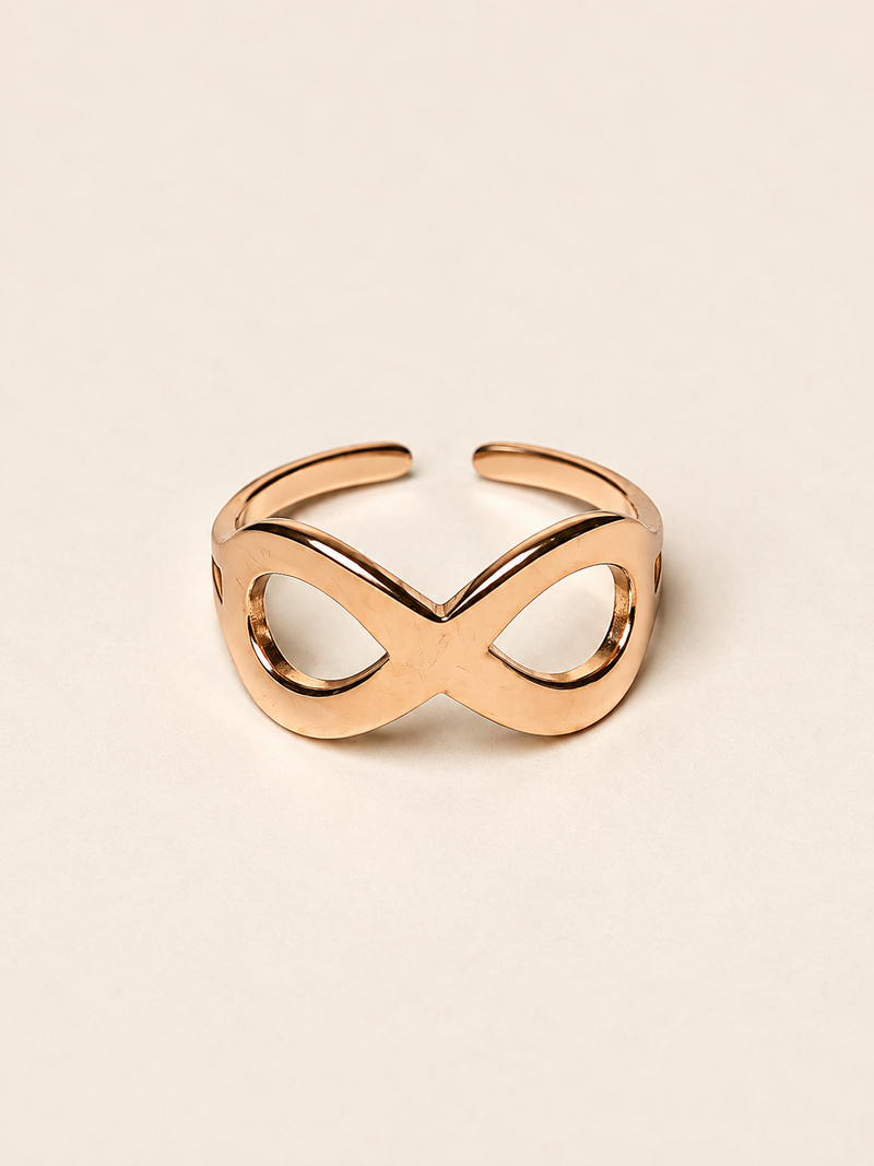 Anel Infinito Rosé